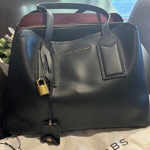 Black and Maroon Marc Jacobs Handbag